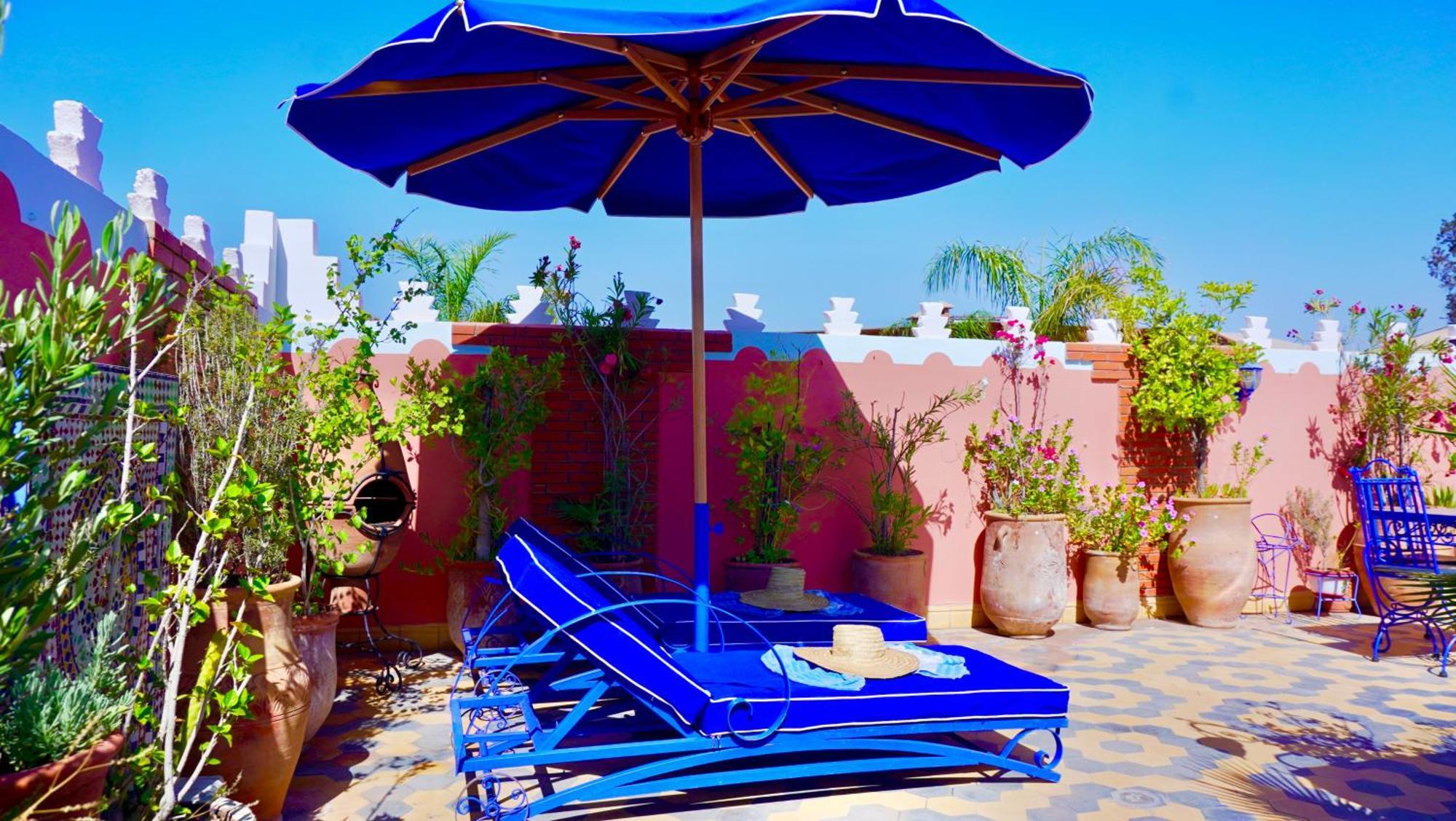 Riad Bleu Du Sud Marrákes Kültér fotó